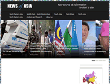 Tablet Screenshot of newsofasia.net